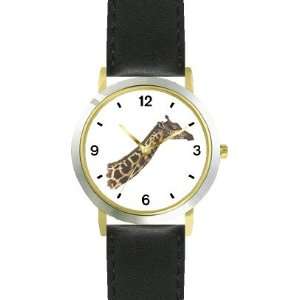 Neck   JP   African Animal   WATCHBUDDY® DELUXE TWO TONE THEME WATCH 
