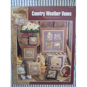  Country Weather Vanes Counted Cross Stitch Pattern Chart 