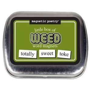    Magnetic Poetry Little Box Of Weed Words