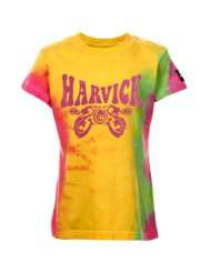   Harvick Youth Girls Race Princess Tie Dye T Shirt   Yellow (Small