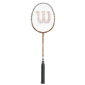 Wilson Vertex BLX Badminton Racquet (Orange, 674 mm)  