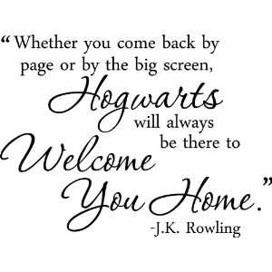   Rowling Harry Potter wall art wall sayings quote