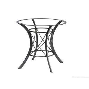  Woodard Cromwell Wrought Iron Dining Patio Table Base Only 